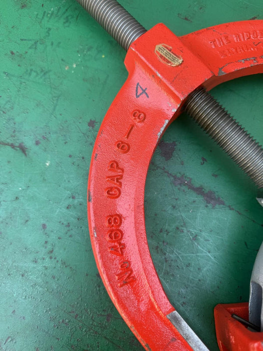 Ridgid 83145 Model 468-S Hinged Steel Pipe Cutter with 6" - 8" Pipe Capacity #4
