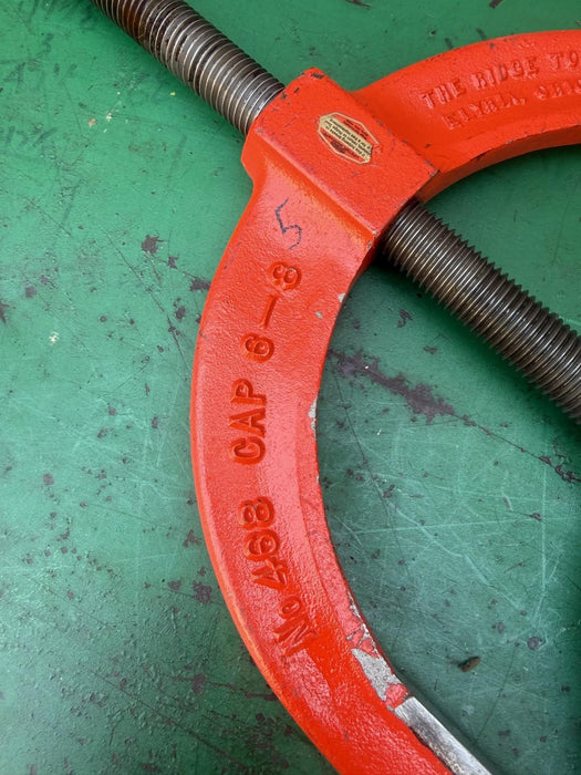 Ridgid 83145 Model 468-S Hinged Steel Pipe Cutter with 6" - 8" Pipe Capacity #5