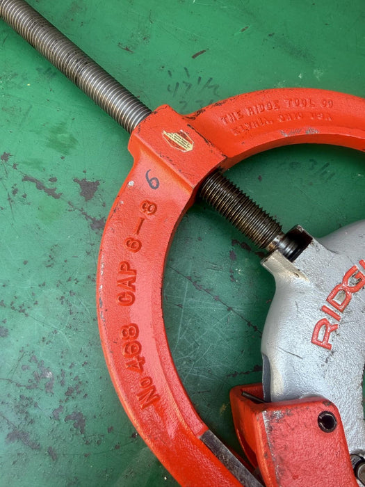 Ridgid 83145 Model 468-S Hinged Steel Pipe Cutter with 6" - 8" Pipe Capacity #6