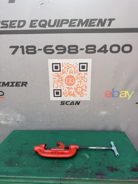Ridgid No. 4-S Heavy Duty Pipe Cutter, 2" to 4" Pipe Used / Works Good #10