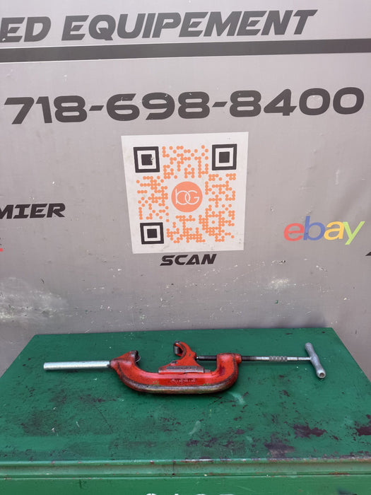 Ridgid HEAVY DUTY  No. 6-S Pipe Cutter  4"-6" Cutting Capacity  Great Shape.