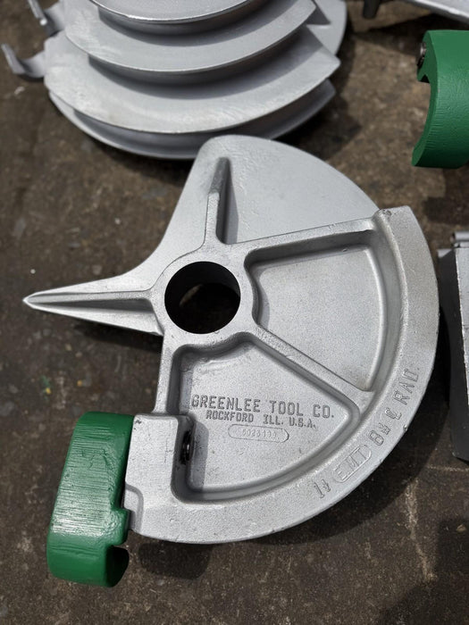 Greenlee 23802 EMT Conduit Bender Shoe Kit Fits 555/555C With Storage Box