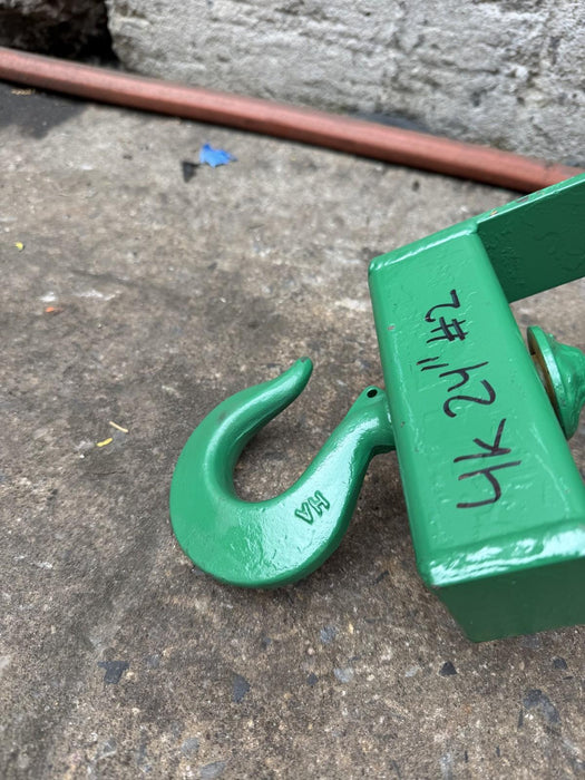 Greenlee 653 24 inch 4000 lbs Cable Puller Sheave, Hook  Great Shape