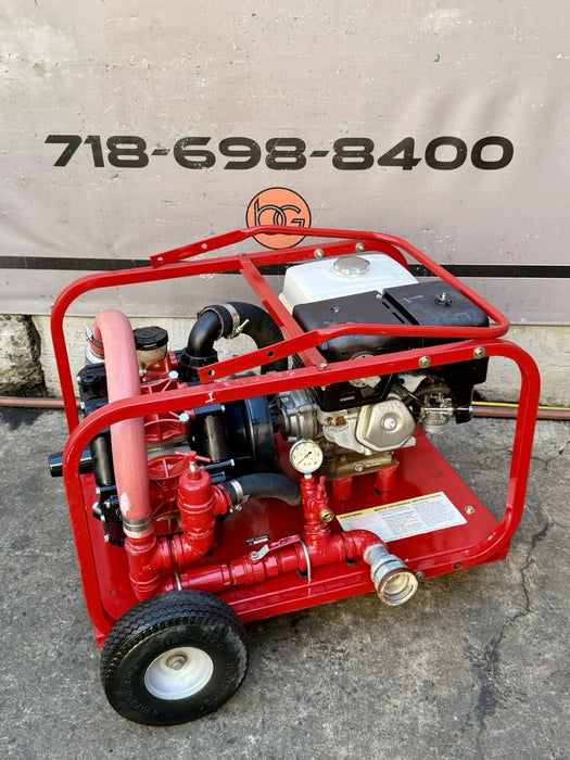 RICE HYDRO DPH-56/250 HYDROSTATIC TEST PUMP 56GPM  250PSI, HONDA 13HP ENGINE #1