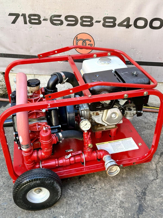 RICE HYDRO DPH-56/250 HYDROSTATIC TEST PUMP 56GPM  250PSI, HONDA 13HP ENGINE #1