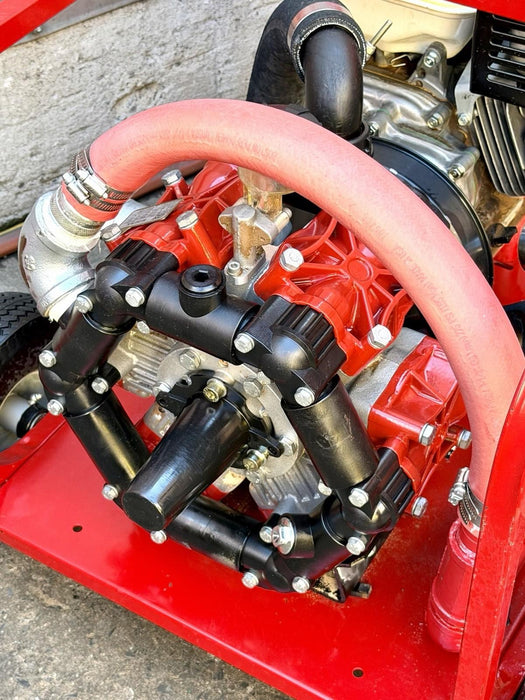 RICE HYDRO DPH-56/250 HYDROSTATIC TEST PUMP 56GPM  250PSI, HONDA 13HP ENGINE #1