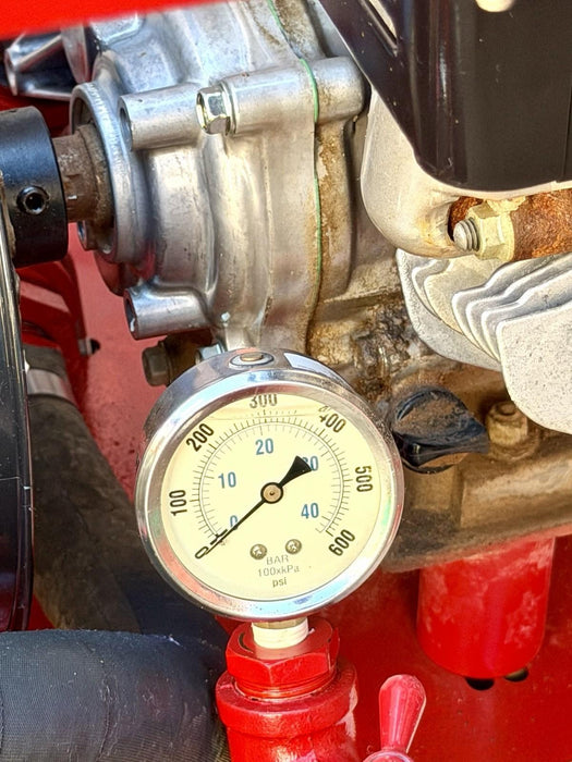 RICE HYDRO DPH-56/250 HYDROSTATIC TEST PUMP 56GPM  250PSI, HONDA 13HP ENGINE #1
