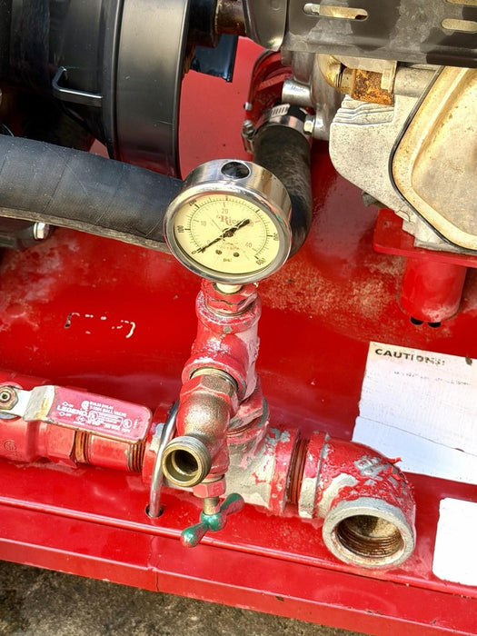 RICE HYDRO DPH-56/250 HYDROSTATIC TEST PUMP 56GPM  250PSI, HONDA 13HP ENGINE #2