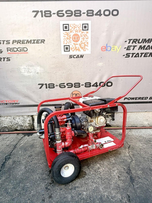 RICE HYDRO DPH-56/250 HYDROSTATIC TEST PUMP 56GPM  250PSI, HONDA 13HP ENGINE #2