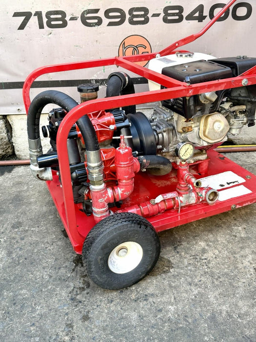 RICE HYDRO DPH-56/250 HYDROSTATIC TEST PUMP 56GPM  250PSI, HONDA 13HP ENGINE #2