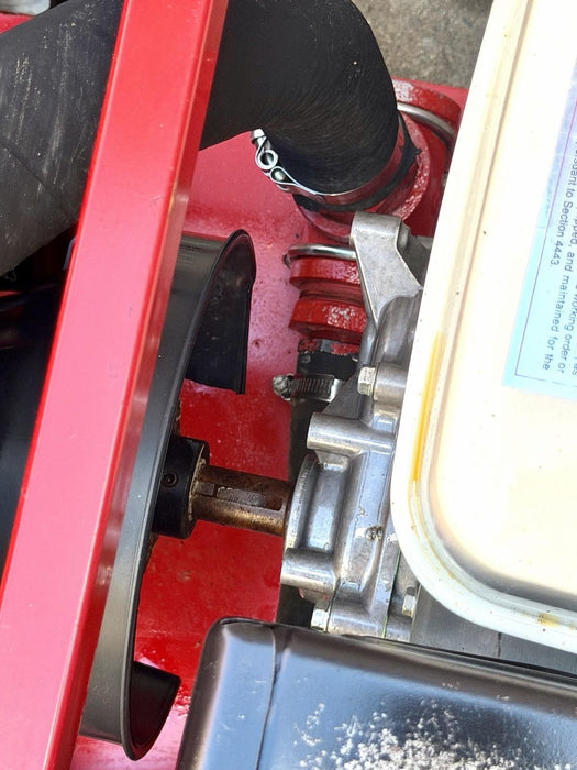 RICE HYDRO DPH-56/250 HYDROSTATIC TEST PUMP 56GPM  250PSI, HONDA 13HP ENGINE #2