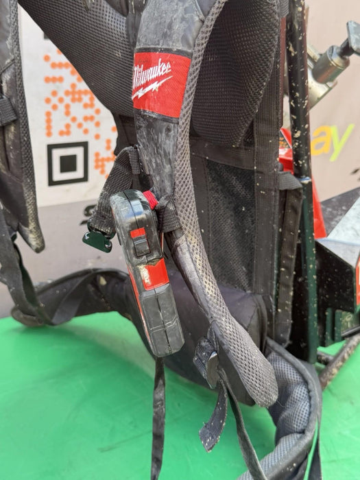 MILWAUKEE BACKPACK CEMENT CONCRETE VIBRATOR MXF371-2X TOOL ONLY #2