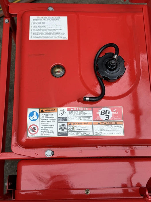 Multiquip MQ Generator GA-6HR  6000 Watts 120/240V Honda Motor Works Great MINT