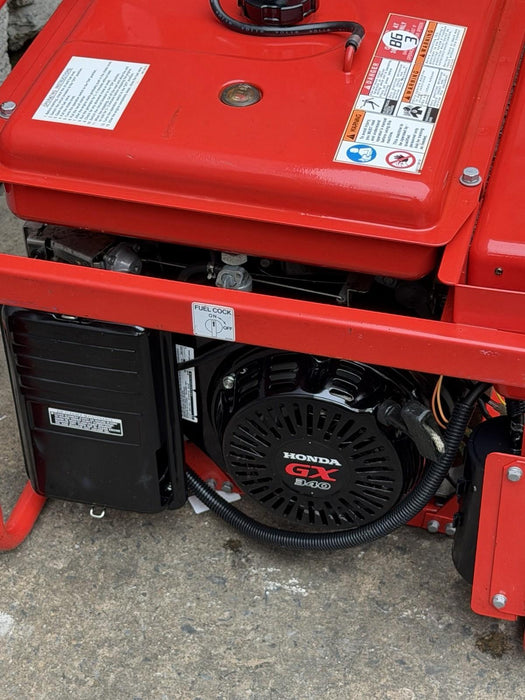 Multiquip MQ Generator GA-6HR  6000 Watts 120/240V Honda Motor Works Great MINT