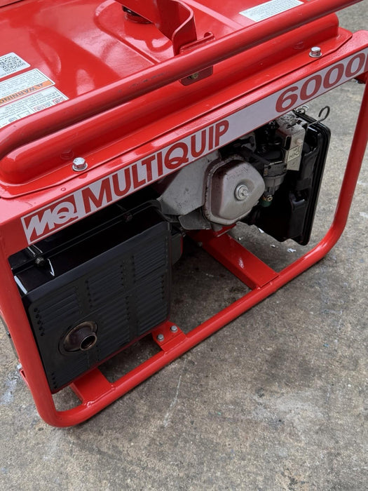 Multiquip MQ Generator GA-6HR  6000 Watts 120/240V Honda Motor Works Great MINT