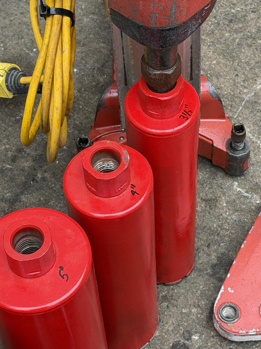 Hilti DD 200 Concrete Diamond Core Drill Rig With Stand, Pump, 4 Bits, Nice  BG4