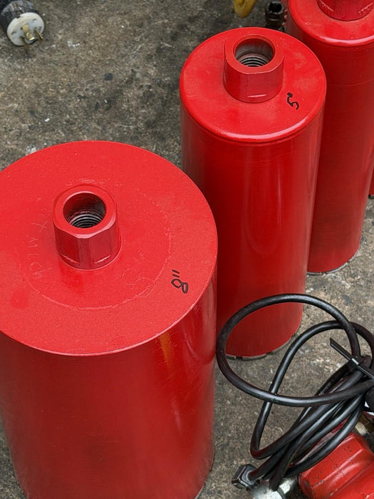 Hilti DD 200 Concrete Diamond Core Drill Rig With Stand, Pump, 4 Bits, Nice  BG4