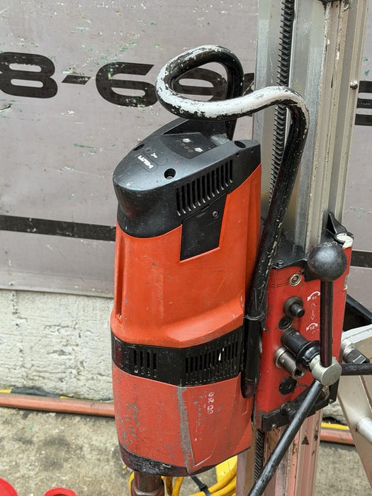 Hilti DD 200 Concrete Diamond Core Drill Rig With Stand, Pump, 4 Bits, Nice  BG4