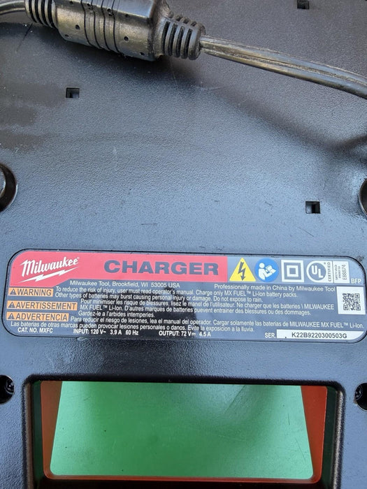 Milwaukee MXFC MX FUEL Lithium-Ion Battery Charger #3