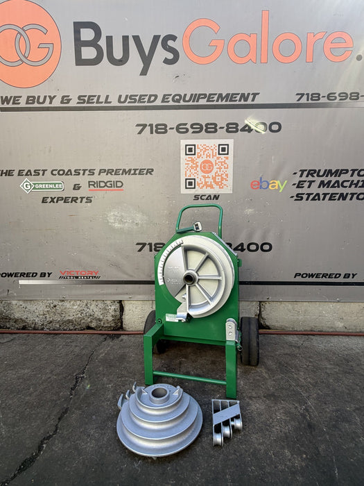 Greenlee 555 Conduit Pipe Bender 1/2"-2" RIGID & IMC   Works Great