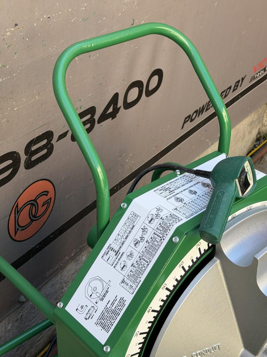 Greenlee 555 Conduit Pipe Bender 1/2"-2" RIGID & IMC   Works Great