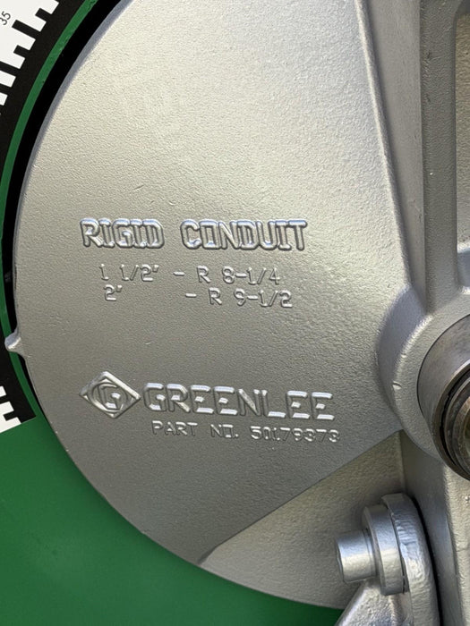 Greenlee 555 Conduit Pipe Bender 1/2"-2" RIGID & IMC   Works Great