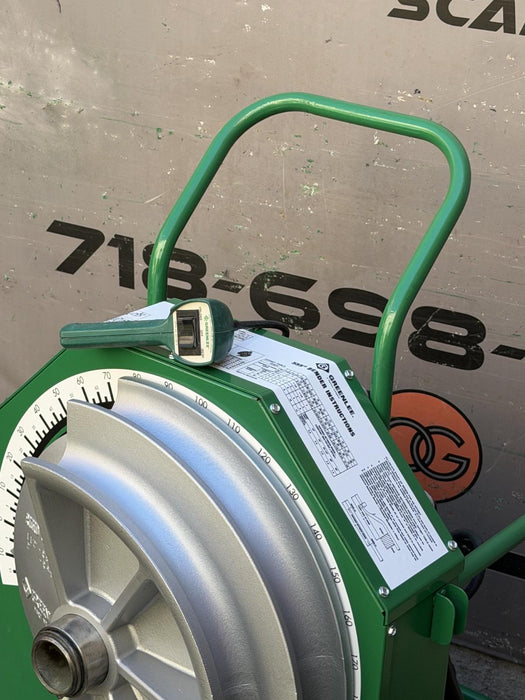 Greenlee 555 Conduit Pipe Bender 1/2"-2" RIGID & IMC   Works Great