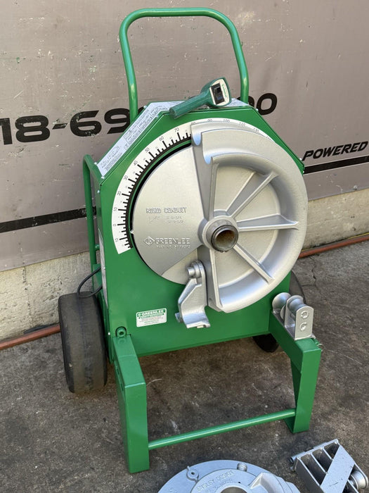 Greenlee 555 Conduit Pipe Bender 1/2"-2" RIGID & IMC   Works Great