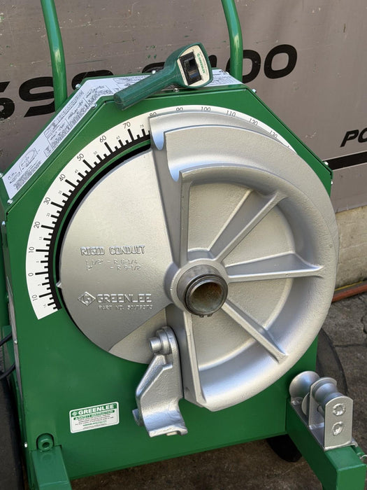 Greenlee 555 Conduit Pipe Bender 1/2"-2" RIGID & IMC   Works Great