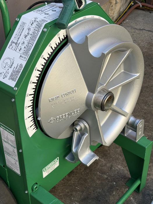 Greenlee 555 Conduit Pipe Bender 1/2"-2" RIGID & IMC   Works Great