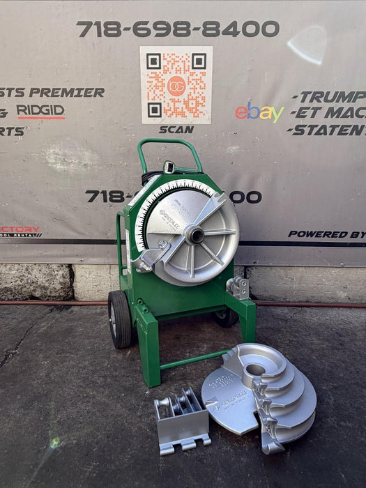 Greenlee 555 Conduit Pipe Bender 1/2"-2" RIGID & IMC  Works Great  BG2