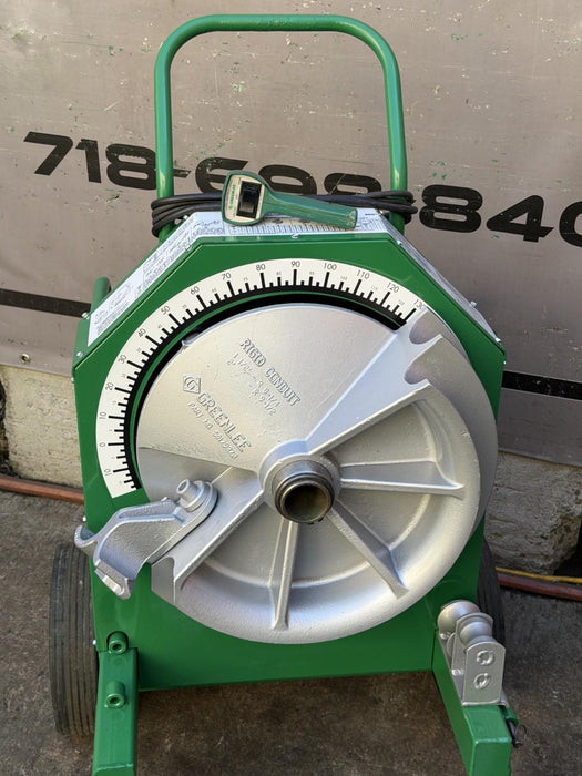 Greenlee 555 Conduit Pipe Bender 1/2"-2" RIGID & IMC  Works Great  BG2