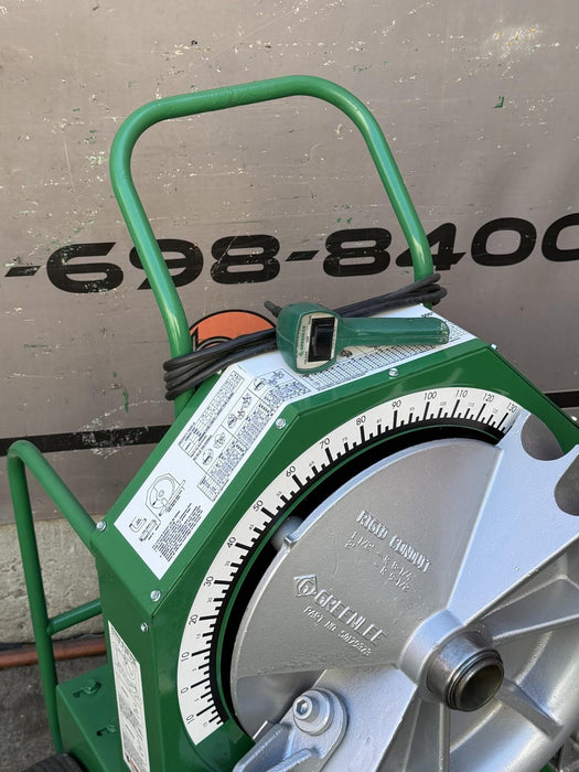 Greenlee 555 Conduit Pipe Bender 1/2"-2" RIGID & IMC  Works Great  BG2