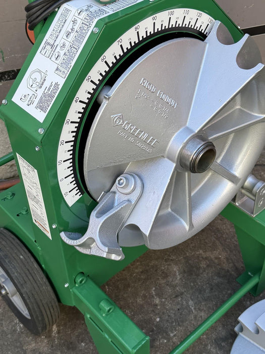Greenlee 555 Conduit Pipe Bender 1/2"-2" RIGID & IMC  Works Great  BG2