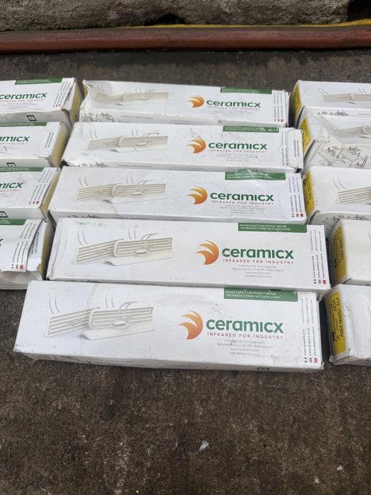 Ceramicx FTE-1000W-230V Infrared Heaters LOT OF 15 Brand New Units.
