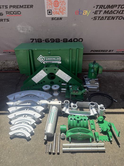 Greenlee 885 Hydraulic Pipe Bender 1 1/4”- 5 Rigid IMC, 960 Pump *New Seals*