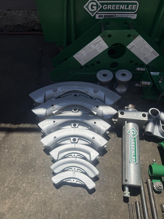 Greenlee 885 Hydraulic Pipe Bender 1 1/4”- 5 Rigid IMC, 960 Pump *New Seals*