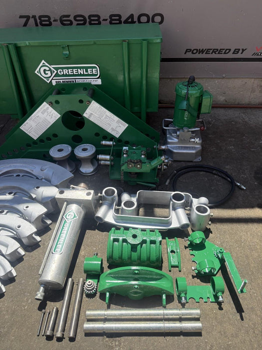 Greenlee 885 Hydraulic Pipe Bender 1 1/4”- 5 Rigid IMC, 960 Pump *New Seals*