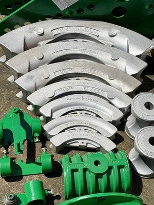 Greenlee 885 Hydraulic Pipe Bender 1-1/4 - 5 Rigid IMC, 960 Pump 1802 Table Mint