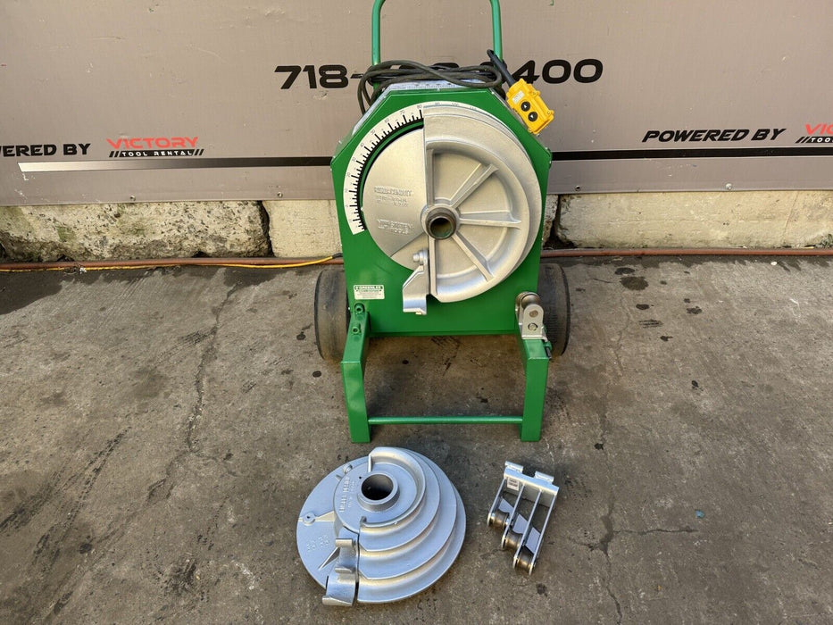 Greenlee 555 1/2-2" Conduit Pipe Bender. Comes with Rigid Shoes Great Shape bg15