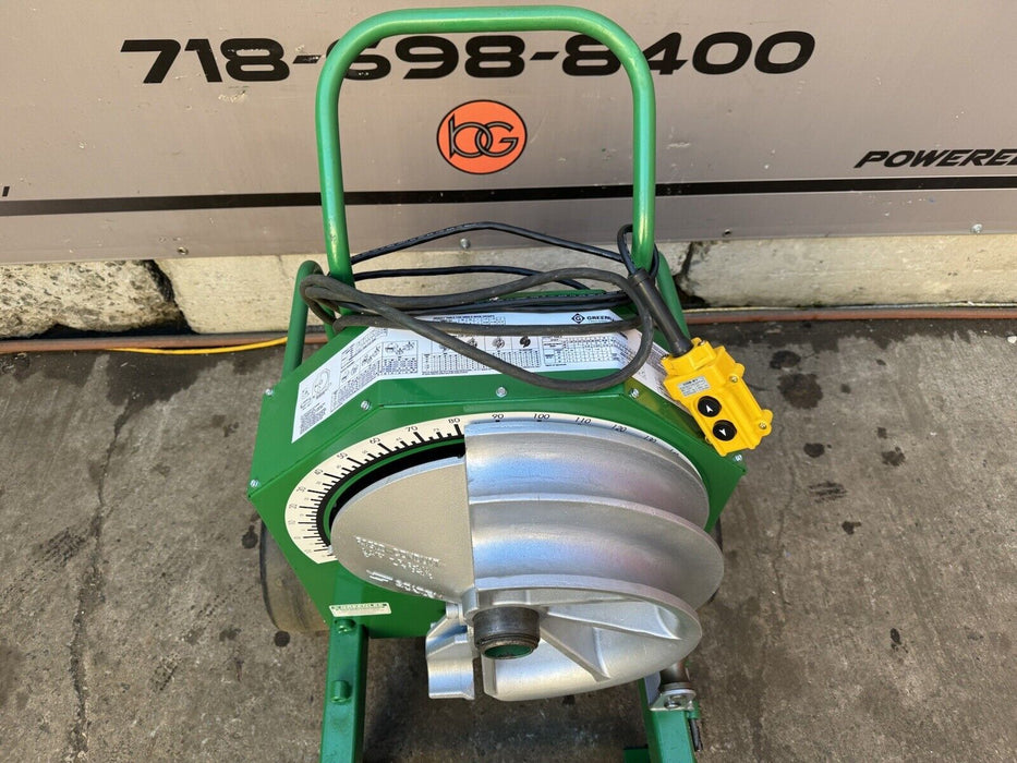 Greenlee 555 1/2-2" Conduit Pipe Bender. Comes with Rigid Shoes Great Shape bg15