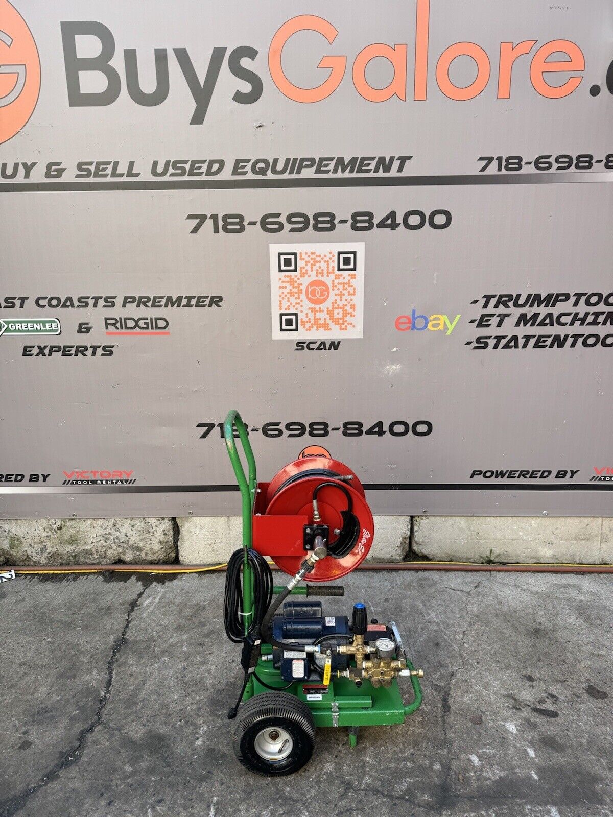 Electric Eel Water Jetter Model EJ1500 Jetter Water Drain Cleaner