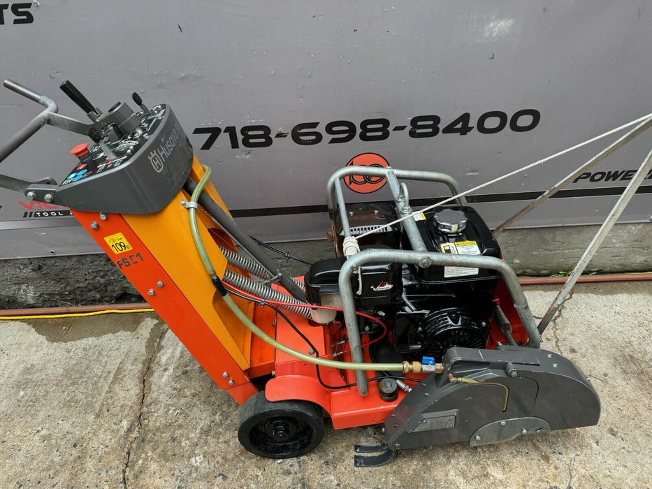 Husqvarna FS513 Self Propelled Walk Behind Concrete Floor Saw Honda 247HRS