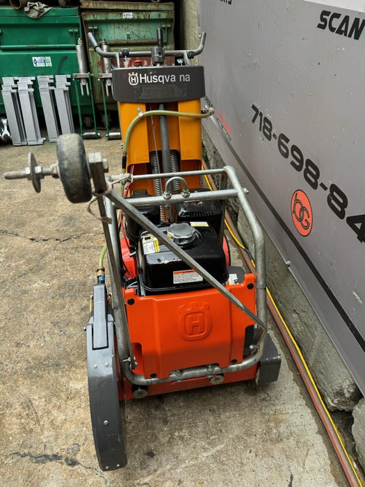 Husqvarna FS513 Self Propelled Walk Behind Concrete Floor Saw Honda 247HRS