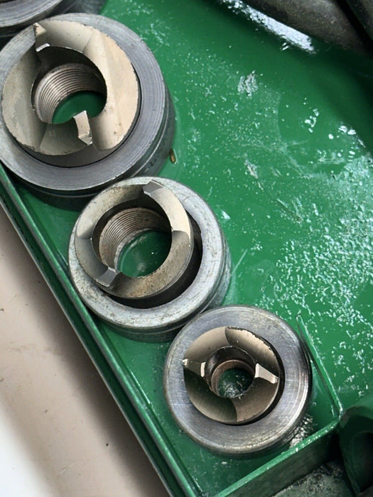 Greenlee 767 Hydraulic Pump & Ram with Stainless Steel Dies Punches 1/2”-2” Set