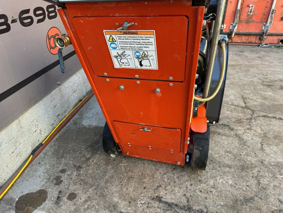 Husqvarna FS524 Walk Behind Concrete Saw Honda Motor Works Fine. et6