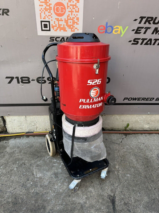 Pullman Ermator S26 Dust Extractor Vacuum Cleaner 120 volts  Runs Fine