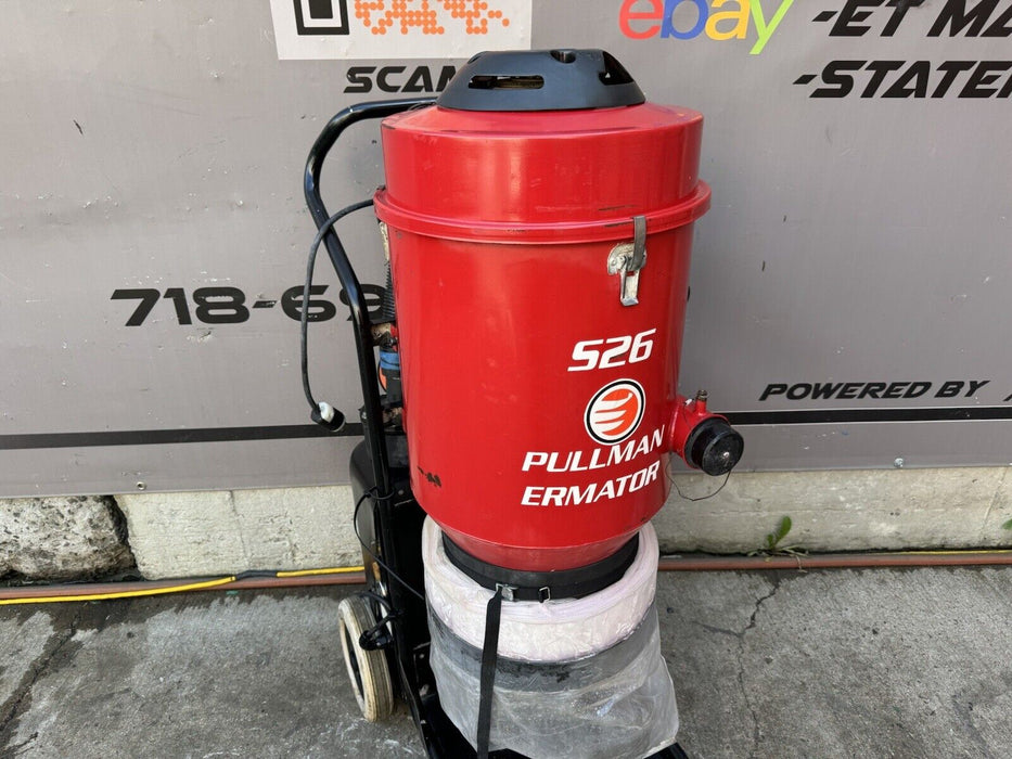 Pullman Ermator S26 Dust Extractor Vacuum Cleaner 120 volts  Runs Fine