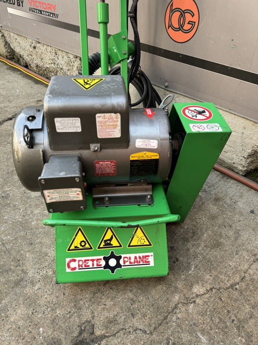 Edco CPM-8 Concrete Scarifier Grinder Electric Motor Works Fine et3