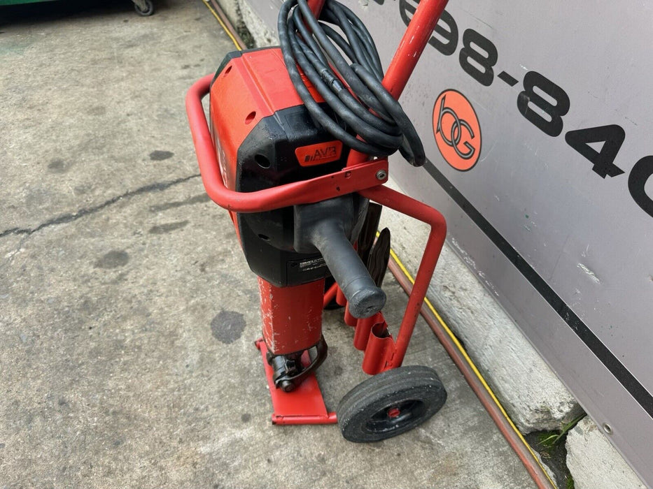 HILTI TE-3000 AVR Demolition Jack Hammer with Cart et7